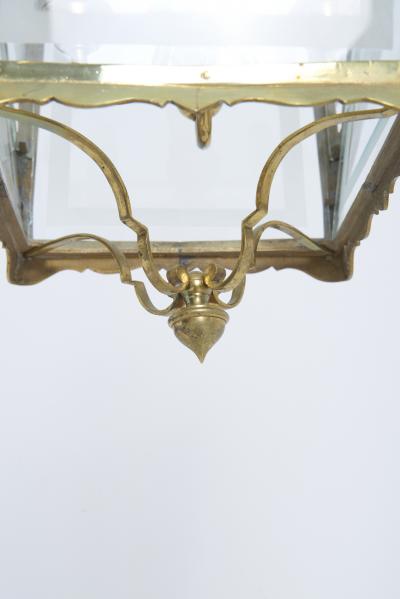 Brass and Glass Lantern