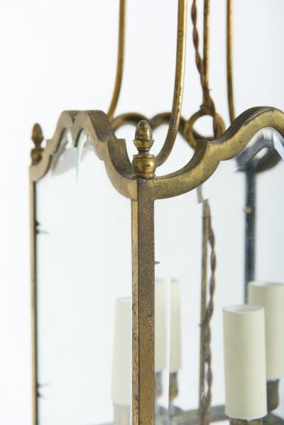 Brass and Glass Lantern