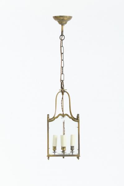 Brass and Glass Lantern