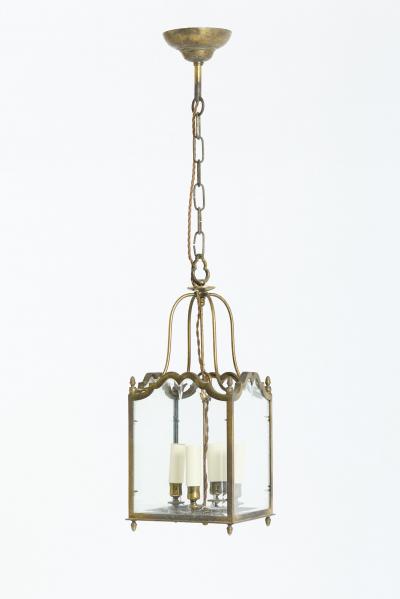 Brass and Glass Lantern