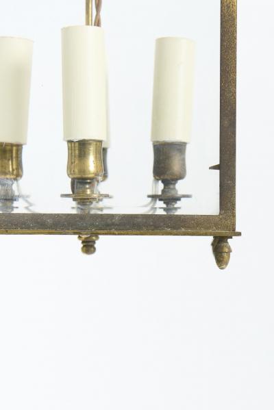 Brass and Glass Lantern