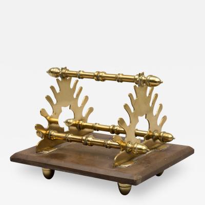 Brass and Gutta Percha Pen Holder Circa 1870