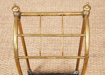 Brass and Iron Umbrella Stand