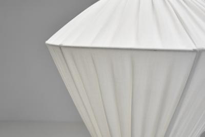 Brass and Lacquered Metal Tripod Floor Lamp by EWJ Attr Sweden ca 1950s