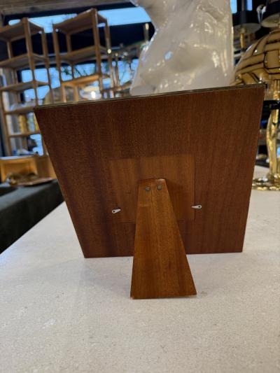 Brass and Lapis Style Stone Picture Frame 1970s