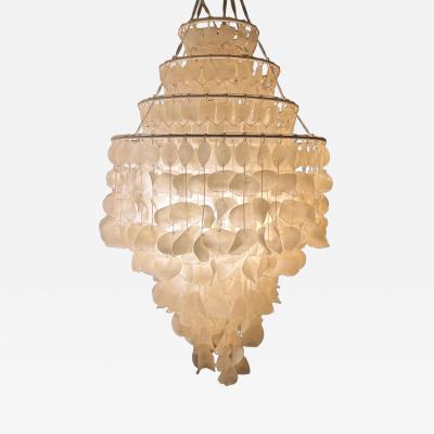 Brazilian Camorupim Scale Chandelier