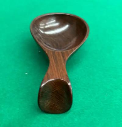 Brazilian Mid Century Modern Decorative Bowl in Hardwood by Tropic Art