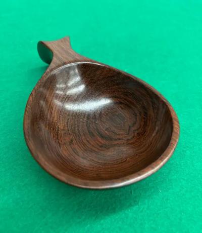 Brazilian Mid Century Modern Decorative Bowl in Hardwood by Tropic Art