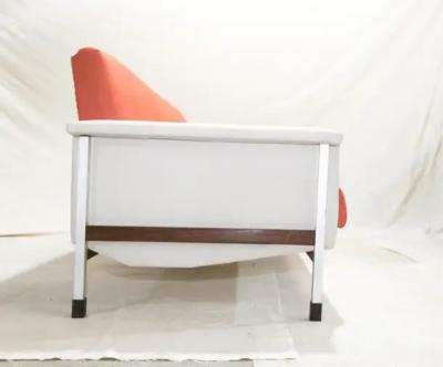 Brazilian Mid Century Pink Sofa Bed by Catalina S A c 1960s