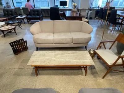 Brazilian Modern Magazine Rack in Hardwood Brazil 1960s