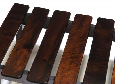 Brazilian Modern Mid Century Exotic Wood Bench or Coffee Table