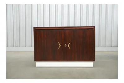 Brazilian Modern Sideboard in Hardwood by Ando Cia Brazil 1960s