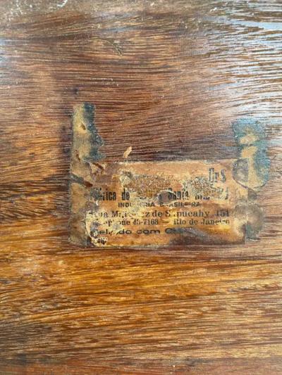 Brazilian Rosewood Chippendale Style Mid century Side Table Beautifully Restored