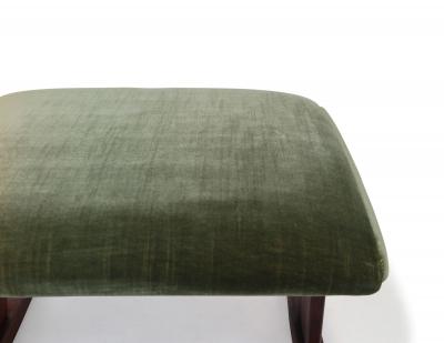 Brazilian Rosewood Ottoman or Stool