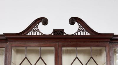 Breakfront Secretary Bookcase circa 1785