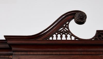 Breakfront Secretary Bookcase circa 1785