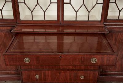 Breakfront Secretary Bookcase circa 1785
