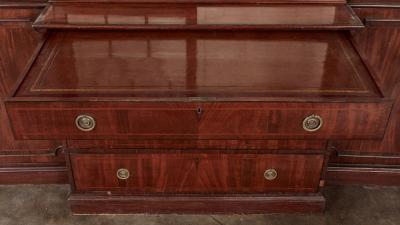 Breakfront Secretary Bookcase circa 1785