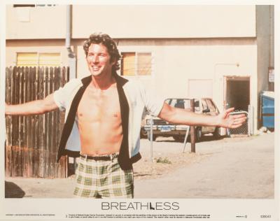 Breathless 1983 Vintage Lobby Card 2