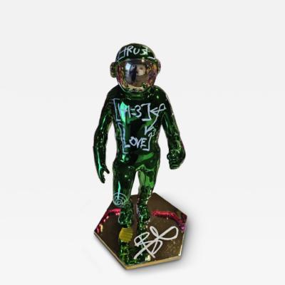 Brendan Murphy Balloon Spaceman green 
