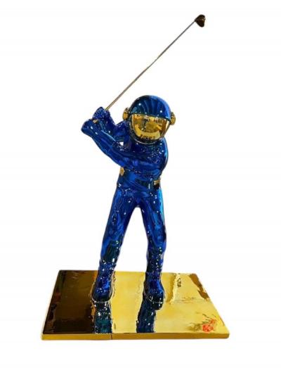 Brendan Murphy Golfer Blue