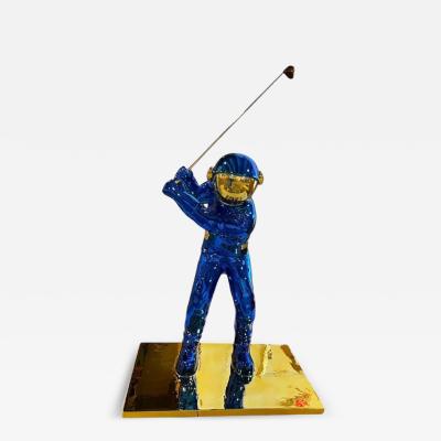 Brendan Murphy Golfer Blue