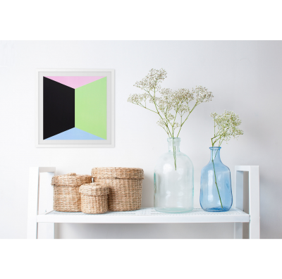 Brent Hallard Box II Abstract painting 2015