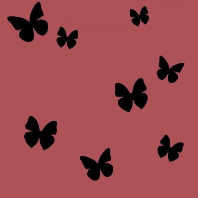 Brett Design BUTTERFLY SILHOUETTE