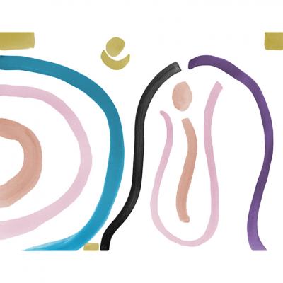 Brett Design JAZZY Scaled Mural 