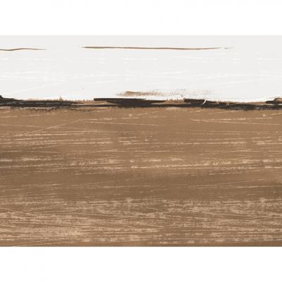 Brett Design LANDSCAPE WITH STITCHING Scaled Mural 