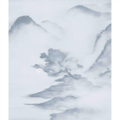 Brett Design MOUNTAINS MURAL Scaled Mural 