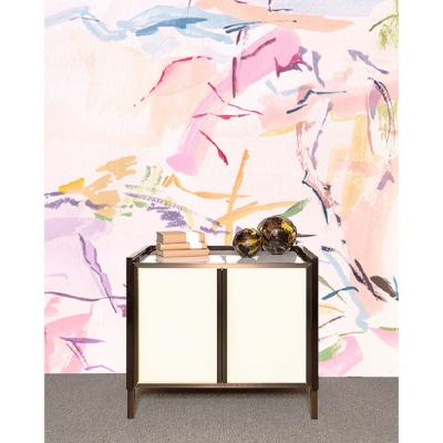 Brett Design Pink Hills Mural Wallpaper 