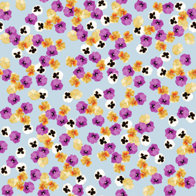 Brett Design SMALL PANSIES