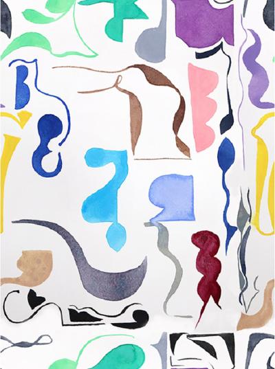 Brett Design Shapes Mural Wallpaper 