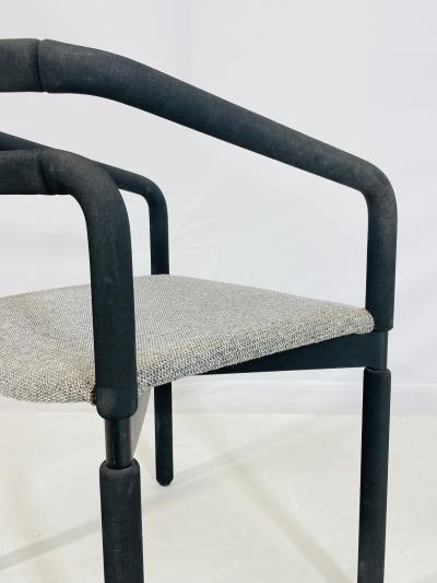 Brian Kane Set of 4 1980s Rubber Chairs by Brian Kane for Metropolitan Furniture