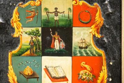 British Framed Coat Of Arms