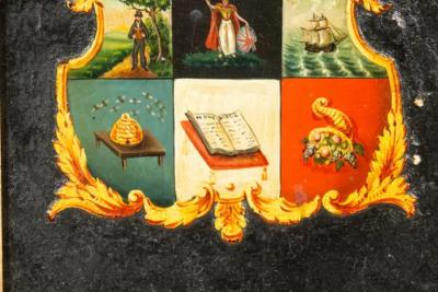 British Framed Coat Of Arms