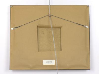 British School 19th C Antique Oil Landscape Painting of A Hunting Party 