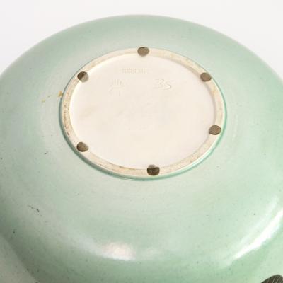 Britt Louise Sundell BRITT LOUISE SUNDELL GUSTAVSBERG STUDIO BOWL WITH FLOWERS