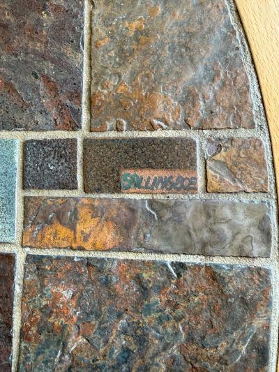 Britt Sallingboe BRITT SALLINGBOE DANISH OAK TILE COFFEE TABLE