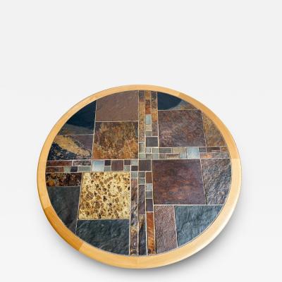 Britt Sallingboe BRITT SALLINGBOE DANISH OAK TILE COFFEE TABLE