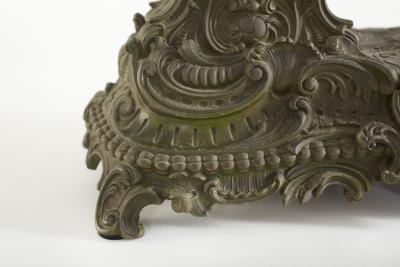 Bronze Ansonia The Composer Figural Mantel Clock