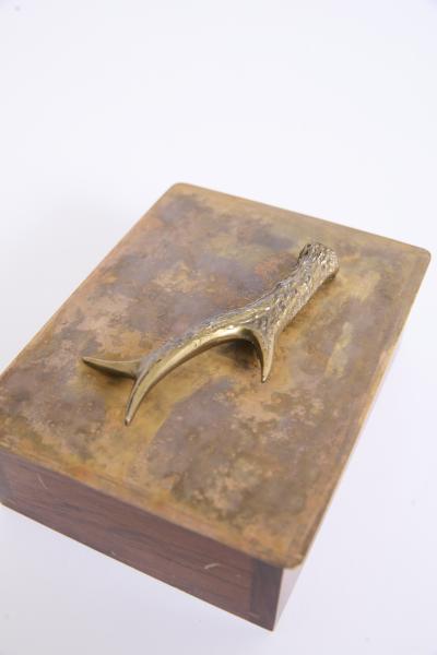 Bronze Antler Box