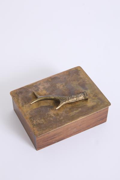 Bronze Antler Box