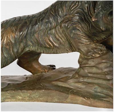 Bronze Bengal Tiger Sculpture