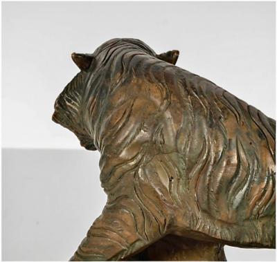 Bronze Bengal Tiger Sculpture