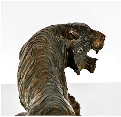 Bronze Bengal Tiger Sculpture