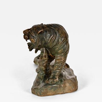 Bronze Bengal Tiger Sculpture