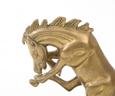 Bronze Bucking Broncos Figures Bookends