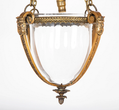 Bronze Classical Bell Jar Form Lantern